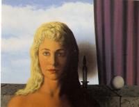 Magritte, Rene - the ignorant fairy of portrait of anne-marie crowet